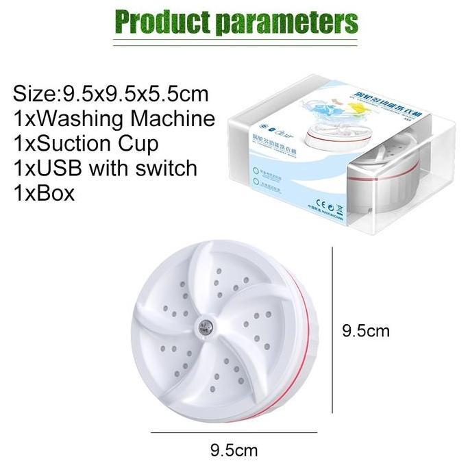 Mesin Cuci Mini Portable Dan Pengering Hemat Energi