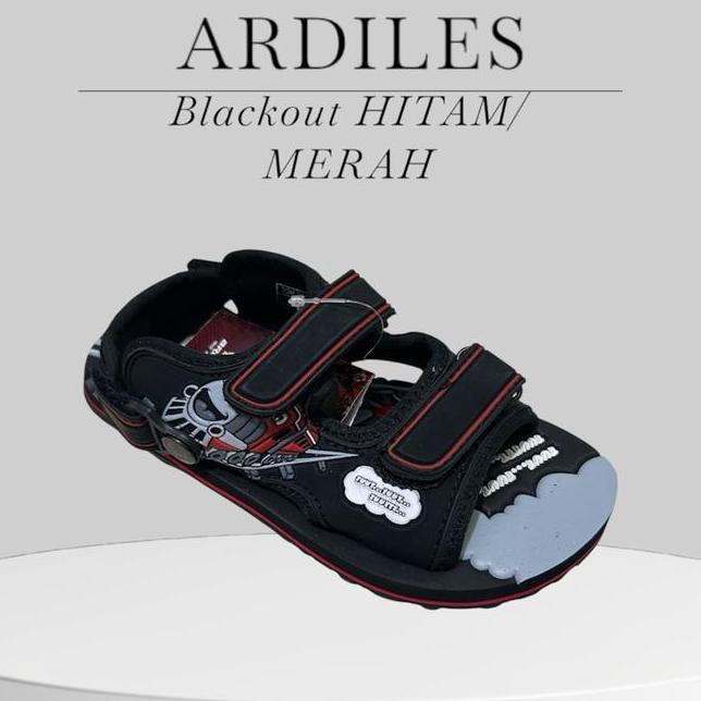 Ardiles Sandal Gunung Anak Laki Laki Topbro Tk Hitammerah