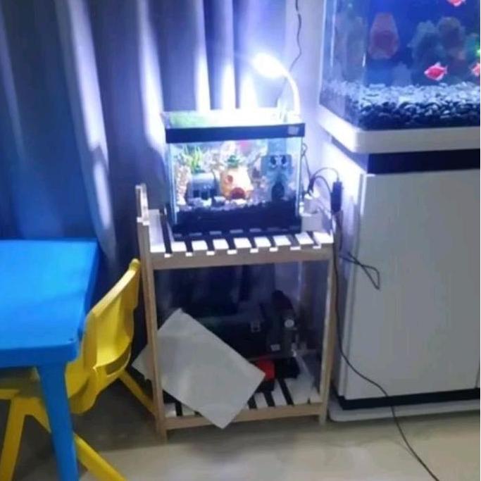 Rak akuarium panjang 50 x30 tinggi 60 cm