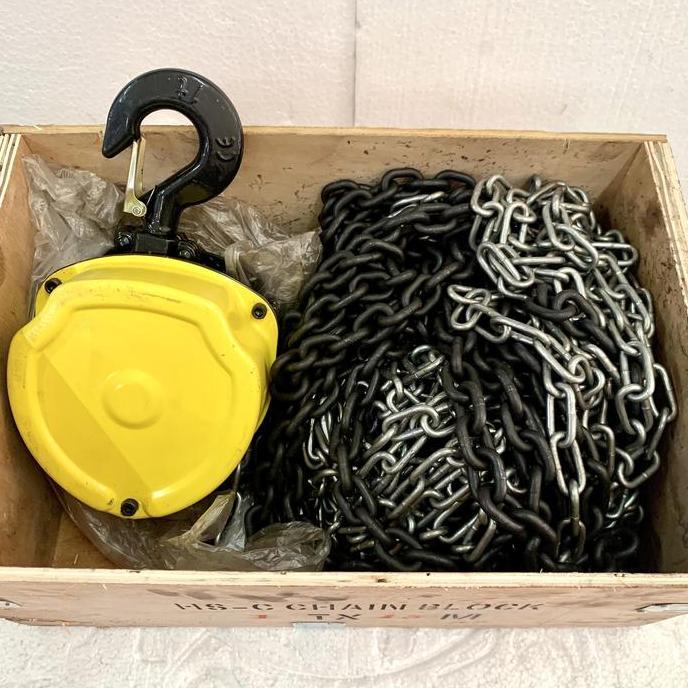 Grosir Doragon Chain Block 1 Ton 15 Meter Takel 1T X 15M Katrol Kerekan Hoist
