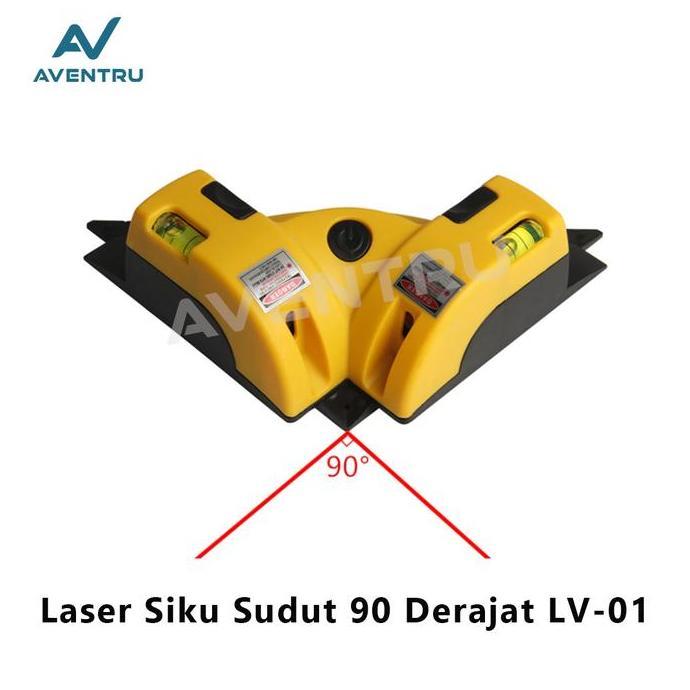 Waterpass/Water Pass Laser Siku Sudut Leveling 90 Derajat Laser Merah Kualitas Terbaik Harga Termura
