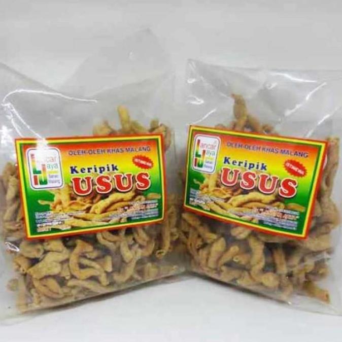 Keripik Usus Lancar Jaya khas Malang