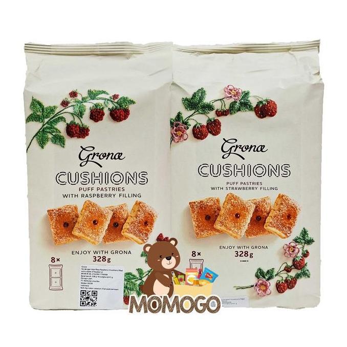 TERBARU GRONA CUSHIONS PUFF PASTRIES ALL VARIANT 328GR