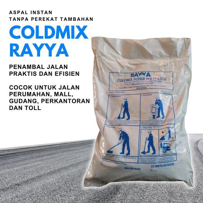 Aspal Instan Aspal Dingin Aspal Ukuran 25Kg Aspal Jalan Berlubang - Jalan Gudang - Rumah Terbaru 