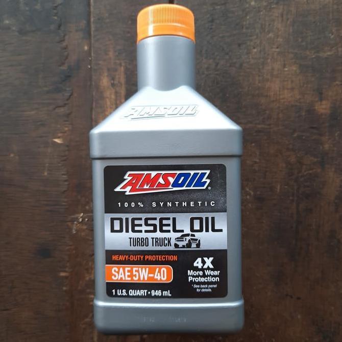 New- Amsoil 5W40 Diesel Api Ck-4