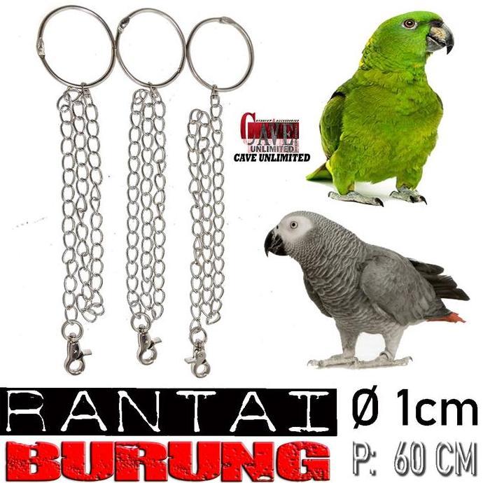 Dbutsu- Rantai Rante Ring Borgol Kaki Burung Love Bird Betet Parkit Lovebird