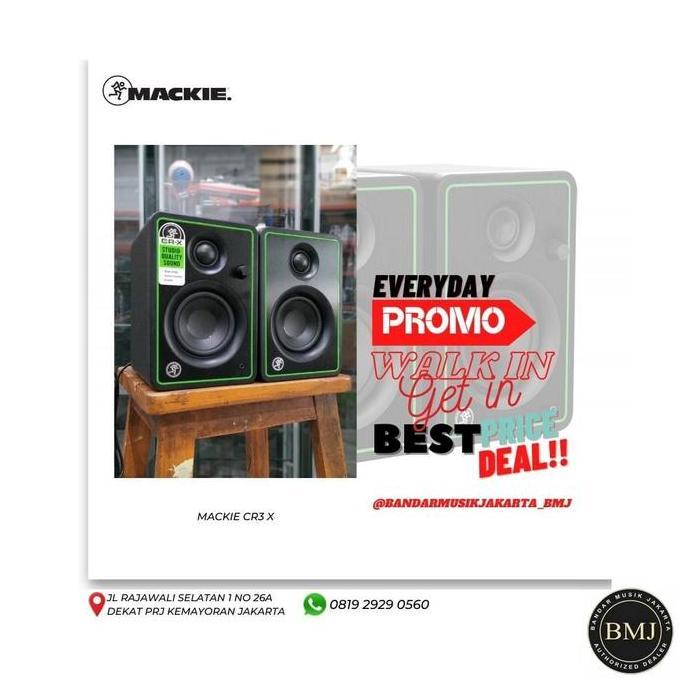 MACKIE CR3X MULTIMEDIA MONITORS