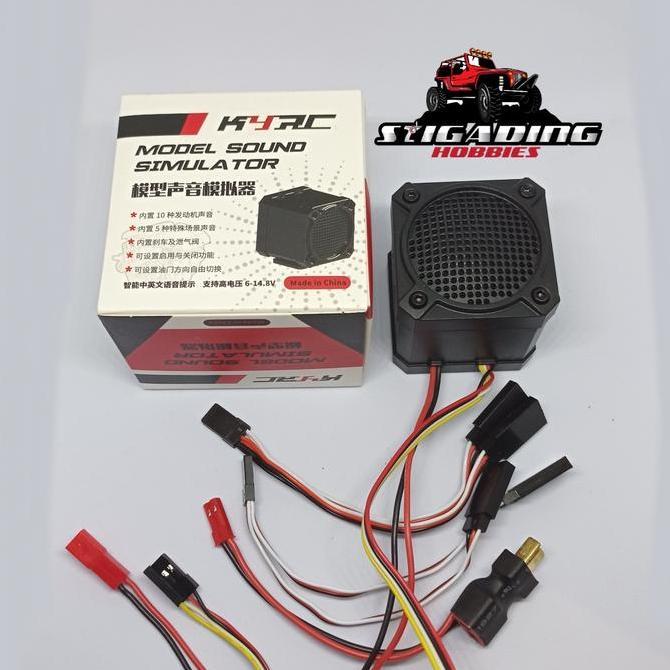 SOUND ENGINE MODUL SOUND RC REALISTIC 10 MODE ORIGINAL DAN TERPERCAYA