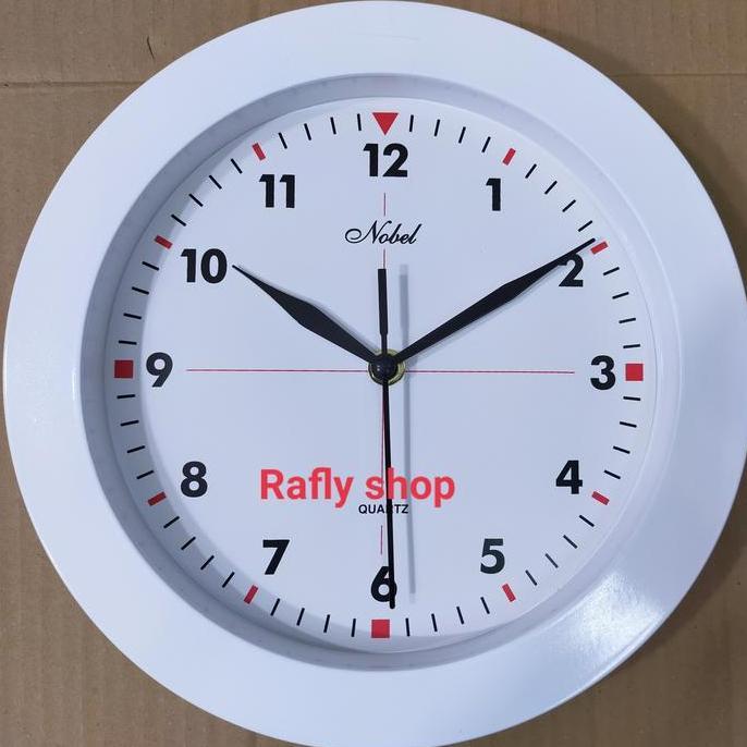 jam dinding Nobel 9003 putih