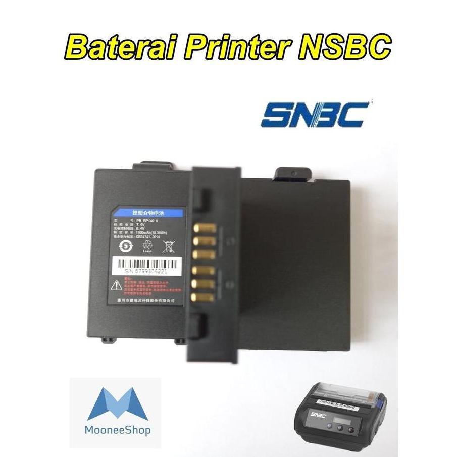 BATERAI BATRE BATERRY PRINTER LABEL BARCODE THERMAL SNBC 80MM