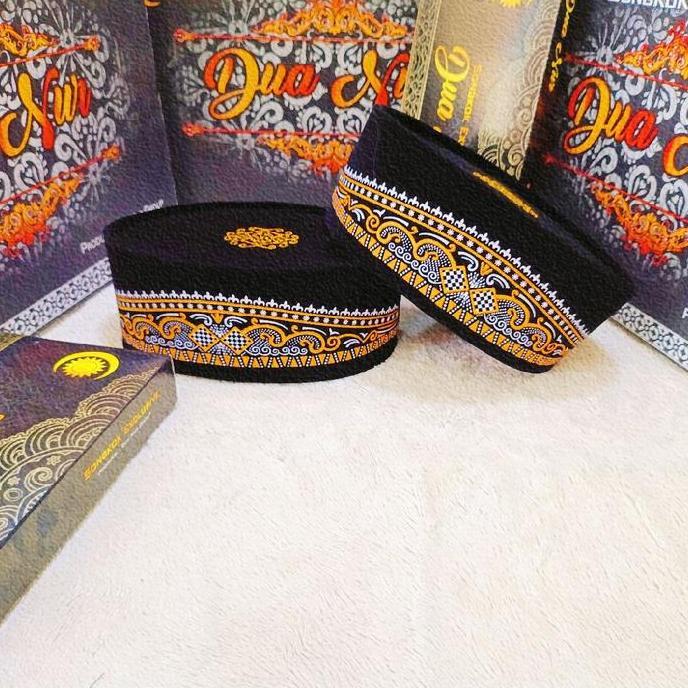 Termurah / Hot Sale Peci Soket#Peci Batik#Peci Batik Emas#Peci Keren Nyaman Muslim Kopiah Songkok De