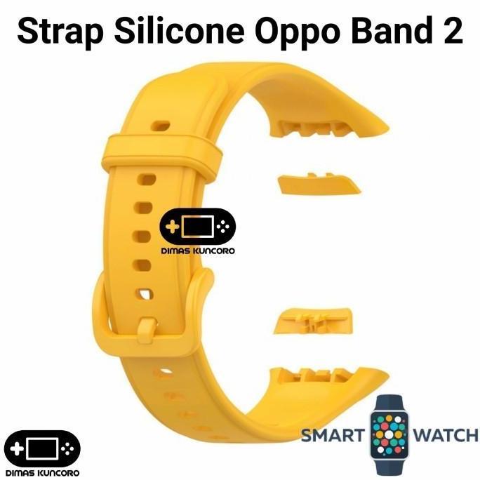 StrapSiliconeOppoBand2 silikon tali jam rubber karet smartband oppo band 2