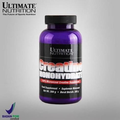Ultrafit- Un Ultimate Nutrition Creatine Monohydrate 300 Gr Powder 60 Serv Bubuk 1000 Gr 200 Serv