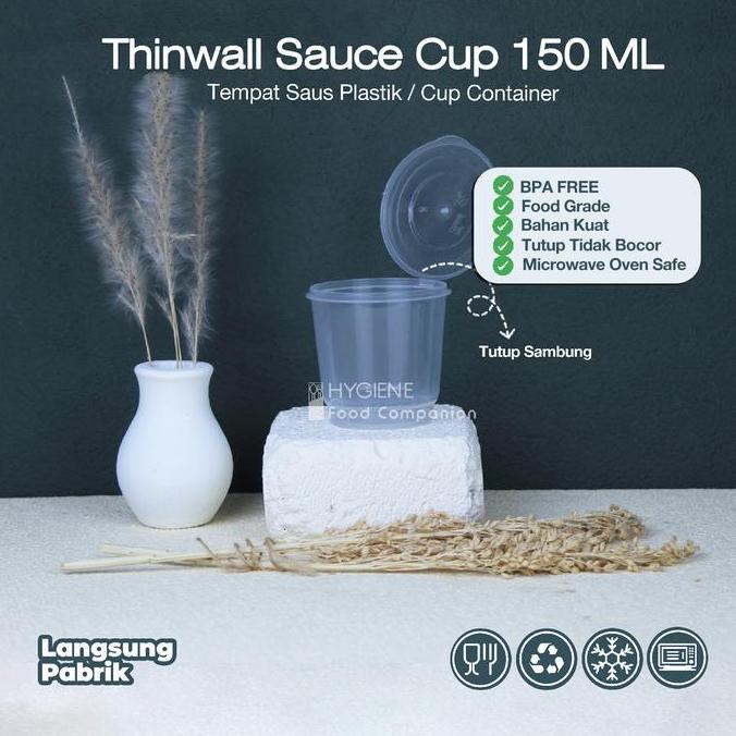Thinwall Cup Puding 150ml Container - Thinwall Cup Puding 150ml
