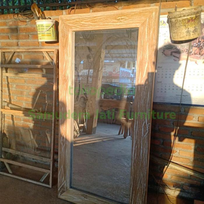 Pigura Minimalis Jati Rustic, Pigura Jati Antik, Pigura Jati Jepara Frame Kayu