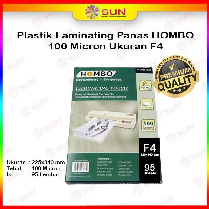 Yabureta- Plastik Laminating Laminasi Panas Gk-Tech / Hombo / F4 / A4 / A3