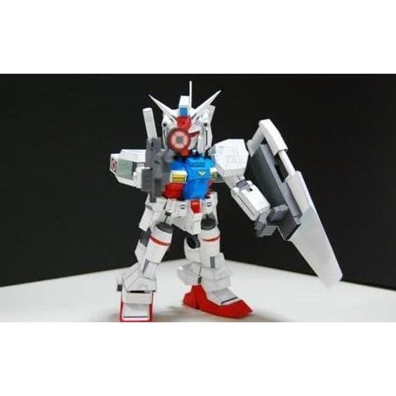 DIY Papercraft SD RX-78GP01 Gundam Zephyranthes