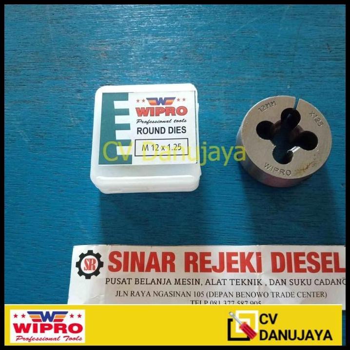 DISKON MATA SENAI M12 X 1.25 M12 X 1,25 DRAT LUAR BAUT MATA SNEI SNAI DIES HEAD M12X1.25 M12X1,25 WI
