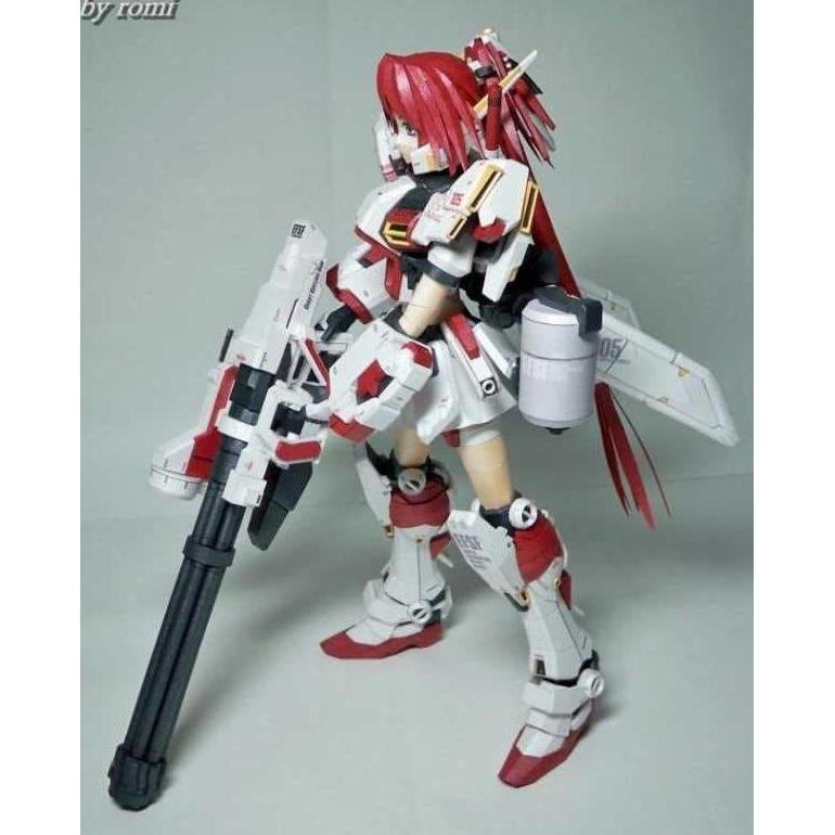 DIY Papercraft RX-78-5 Gundam Girl