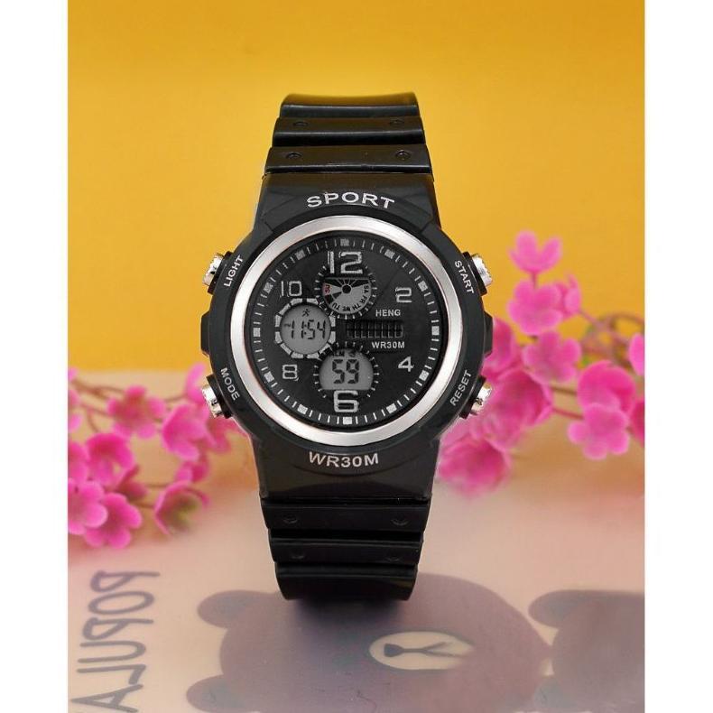 ready stock (cod)jam tangan wanita sport digital wr30m strap rubber(dikirim jakarta) 2026