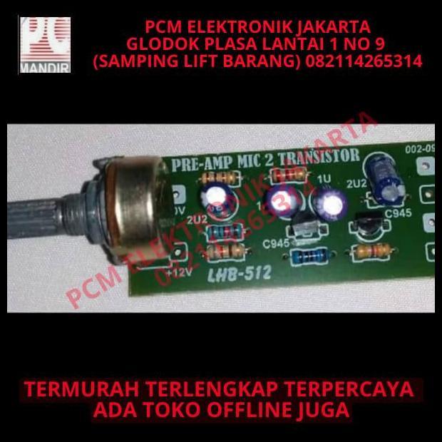 DISKON KIT MODUL MODULE PENGUAT MIC TO AMPLIFIER PREAMP PRE AMP MIC 2TR 