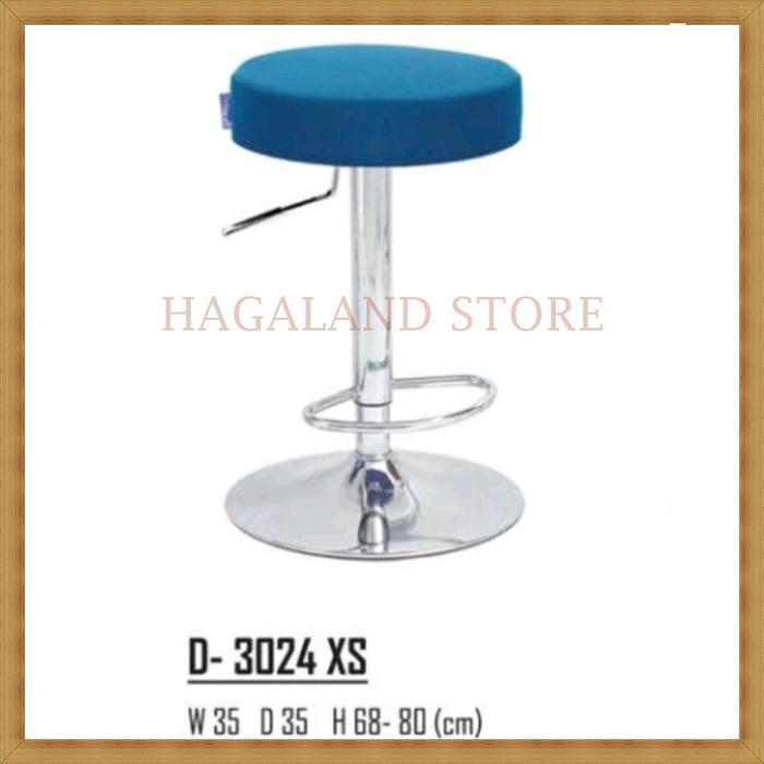 Indachi Bar Stool/Kursi Cafe Kursi Makan D-3024 XS -Jabodetabek