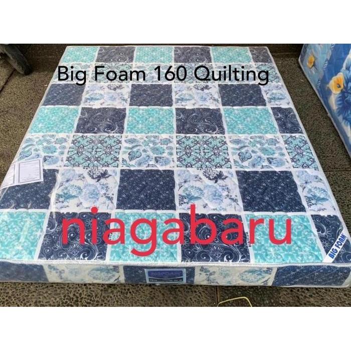 Kasur BIG FOAM 160x200x18 Qulting STANDAR KHUSUS BOGOR DAN DEPOK
