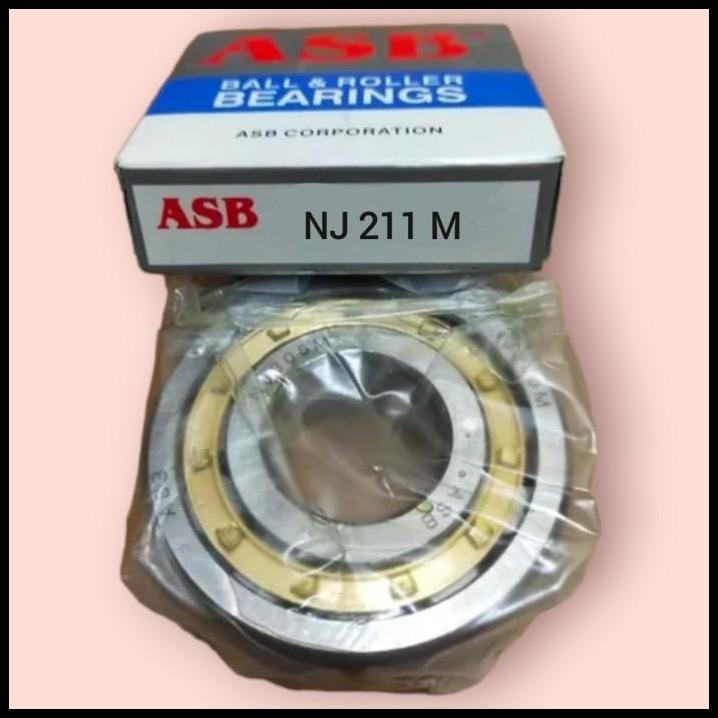 GRATIS ONGKIR BEARING NJ 2307 M / NJ2307M / NJ2307 M KUNINGAN MERK ASB 35X80X31 