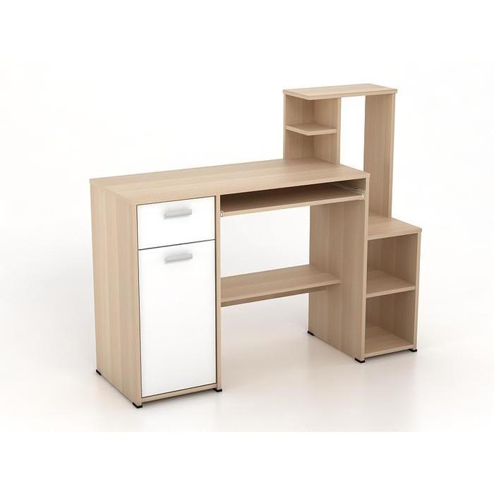 Meja belajar tulis kerja komputer rak buku printer mo BANDUNG