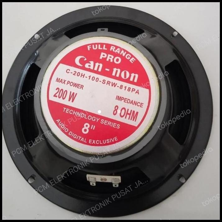 BEST DEAL SPEAKER SPEKER SPIKER CANON CANNON CAN NON PRO 8INCH 8 INCH FULL RANGE 