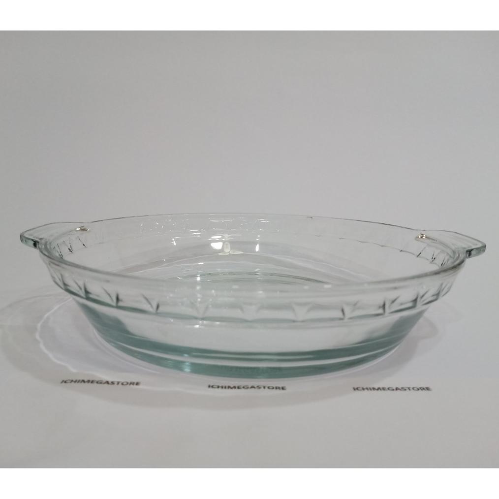 Piring Saji Kaca Mangkok Wadah Sayur 20 Cm