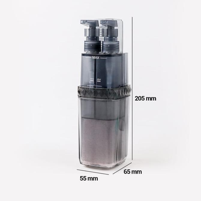 Ready travel toiletries kit botol toiletries kit camping gunung