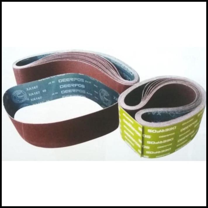BEST DEAL KERTAS AMPLAS ALAT GOSOK BELT SANDER UKURAN 100MM X 914MM DEERFOS 