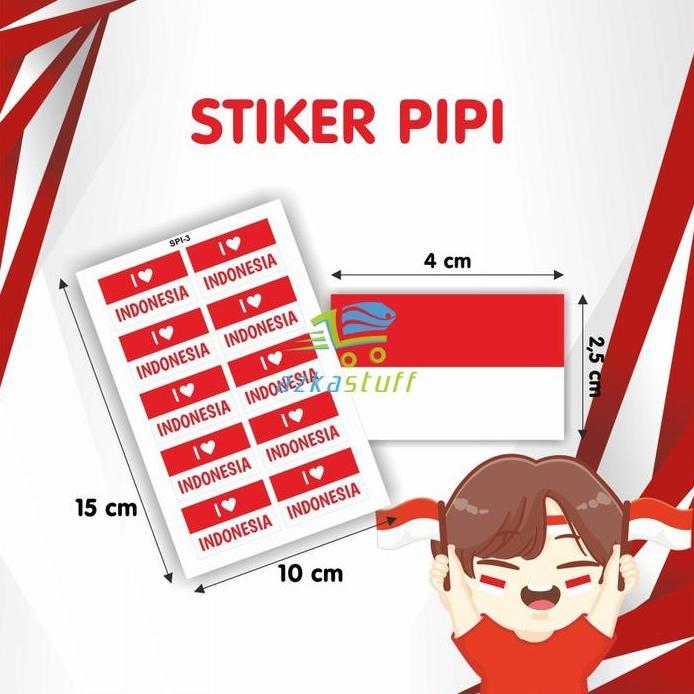 Bendera Plastik Indonesia - bendera plastik merah putih