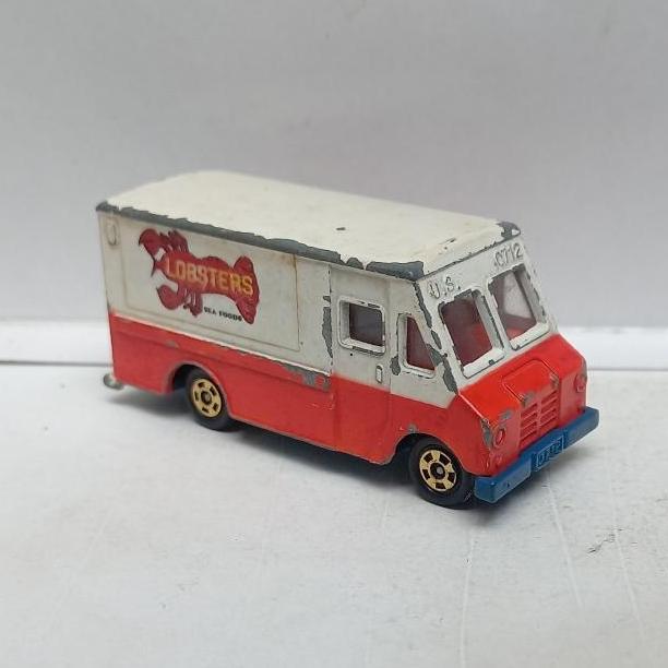 tomica foreign dodge walkthrough van f53 made in japan loose (s)