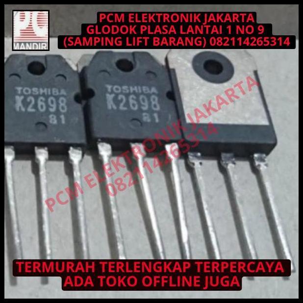 TERBARU TRANSISTOR MOSFET FET K2698 2SK2698 K 2698 TOSHIBA ORI ASLI ORIGINAL 