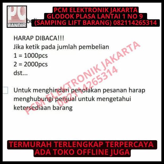 TERLARIS KAPASITOR CAPACITOR KERAMIK CERAMIC 47PF 47 PF 50V PER 1000PCS