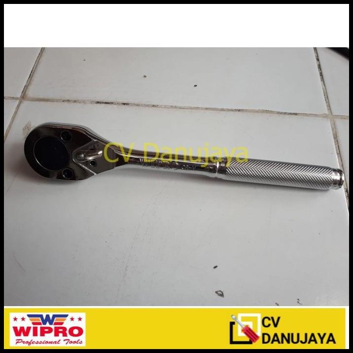 TERLARIS WIPRO STANG RACHET 1/2" FULL CRV GAGANG SOCK RATCHET STANG RACHET 