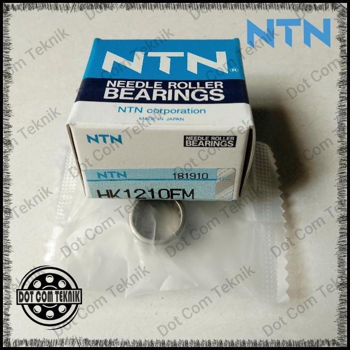 TERLARIS NEEDLE ROLLER BEARING HK 1210 NTN (12MM X 16MM X 10MM) 