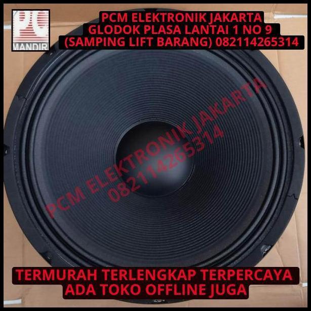TERLARIS SPEAKER WOOFER 15 INCH ACR 15600 BLACK 
