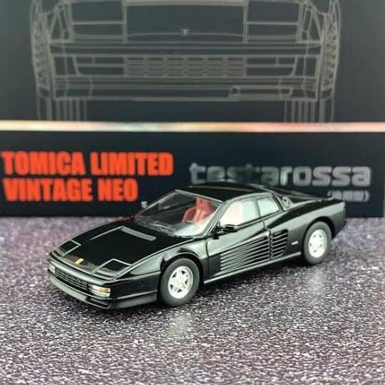tomica ferrari testarossa black limited vintage