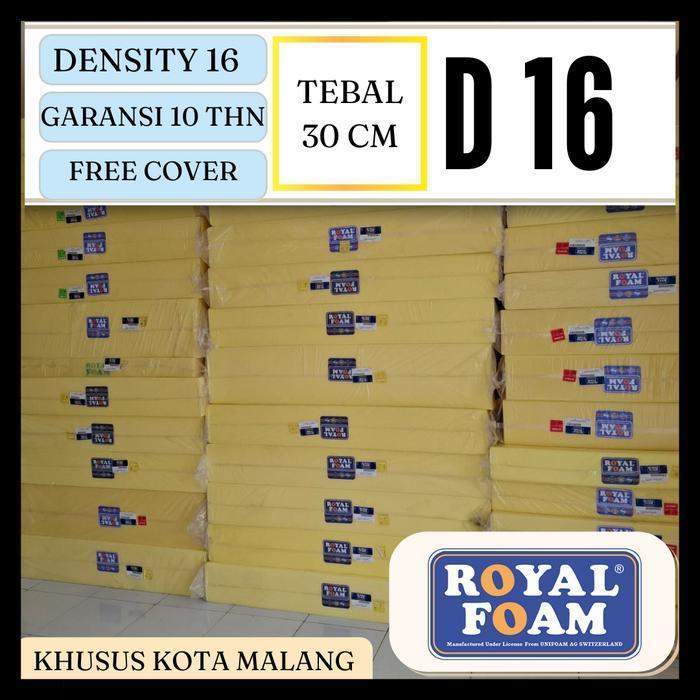 ROYAL FOAM Kasur Busa Royal Foam D16 KHUSUS MALANG TEBAL 30 CM