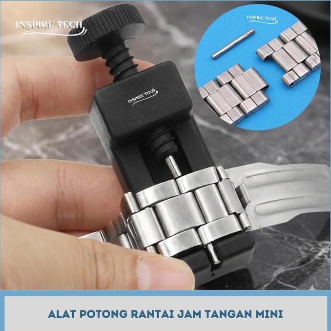 Alat Potong Rantai Jam Tangan Mini Strap Remover Plastik Hitam