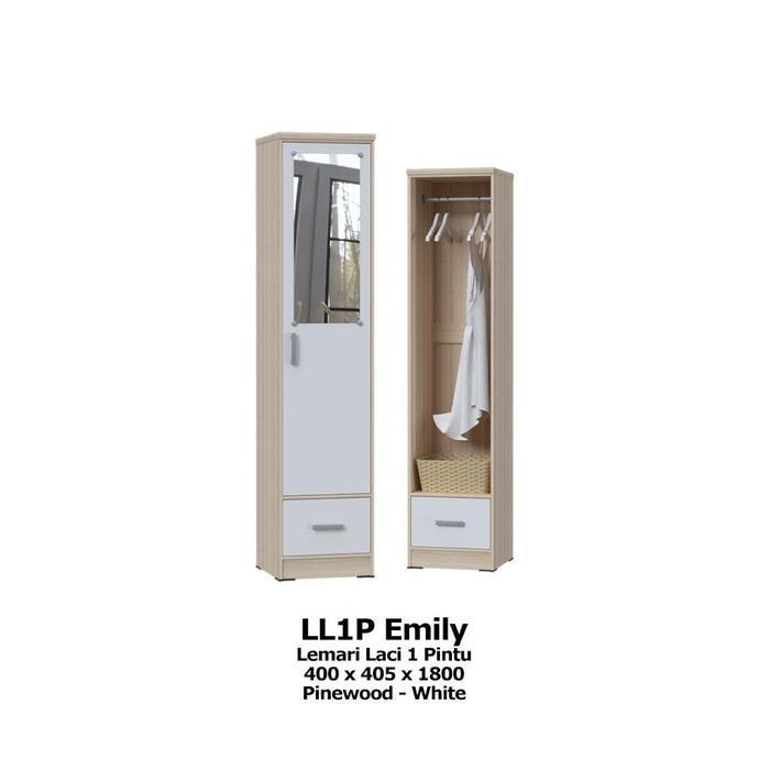 lemari baju 1 pintu