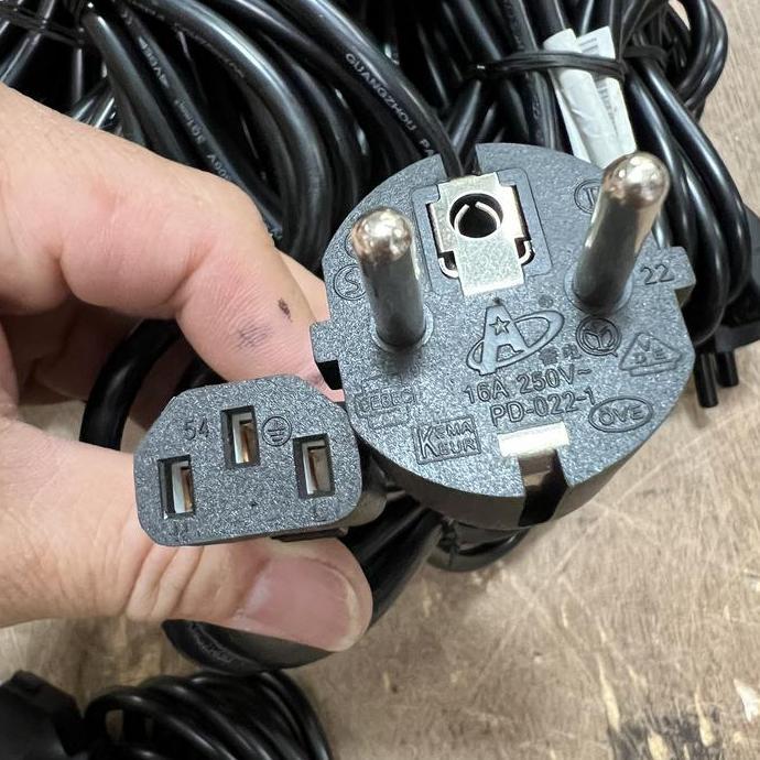 Kabel Power Longwell EU to C13 original Bawaan Pc server IBM LENOVO Murah