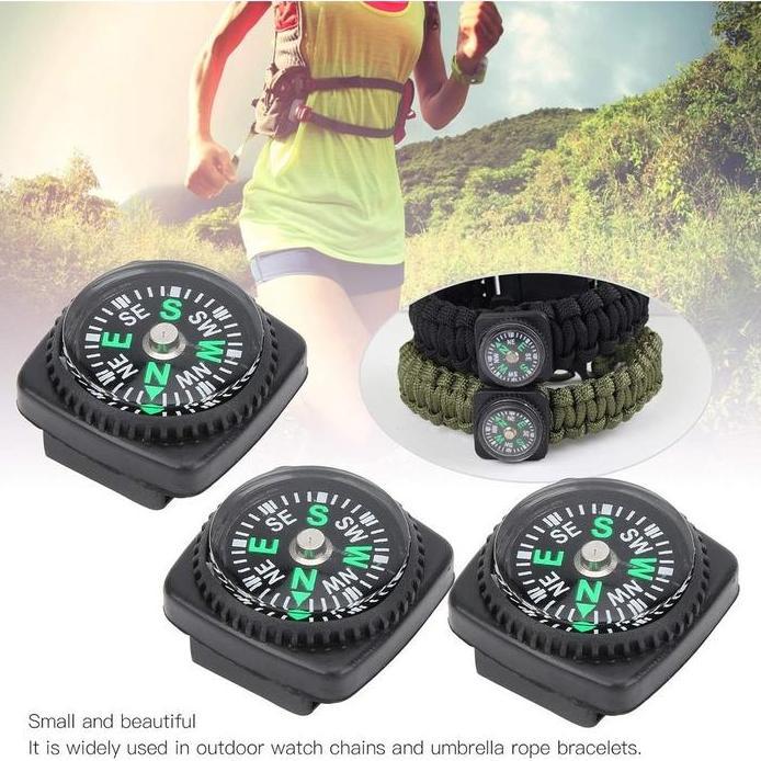 Kompas Mini Strap Clipper Jam Tangan