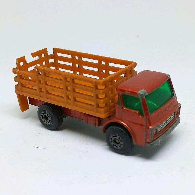 MATCHBOX DODGE CATTLE TRUCK SUPERFAST LESNEY MADE IN ENGLAND LOOSE DIECAST (S)