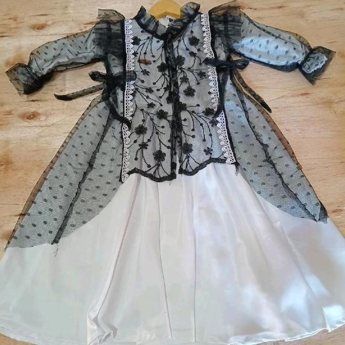 Baju Muslim Anak Misae Gamis Tile Rompi - Mewah, Cewek, Dress, Setelan, Pesta, Syari, Remaja, Wanita