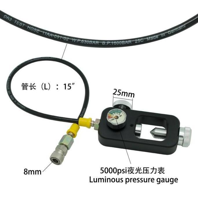 Promo Padox Air Regulator Pcp Isi Angin 5000Psi  Ke Paintball Transfer Angin Valve Regul Kompresor M