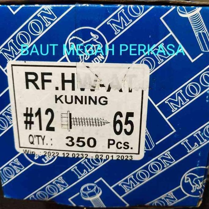 Murah Sekrup Roofing Kayu 6.5Cm (1 Dus =350 Pcs)